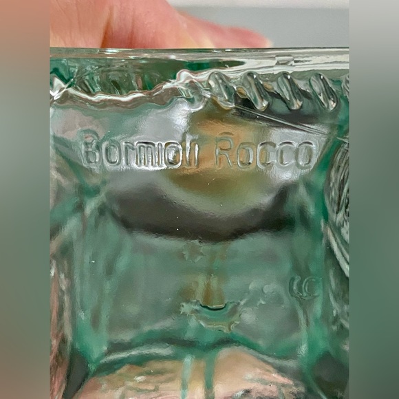 Bormioli Rocco Country Home Fiori Bottle~18-1/2-Ounce~Glass~Embossed Flowers~New - Picture 10 of 12
